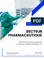 Plaquette - Secteur Pharmaceutique