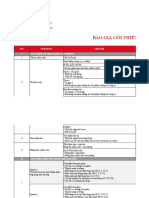 Tay Nguyen Pharma Design Quotation