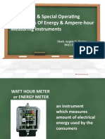 Energy & Ampere Meter Safety