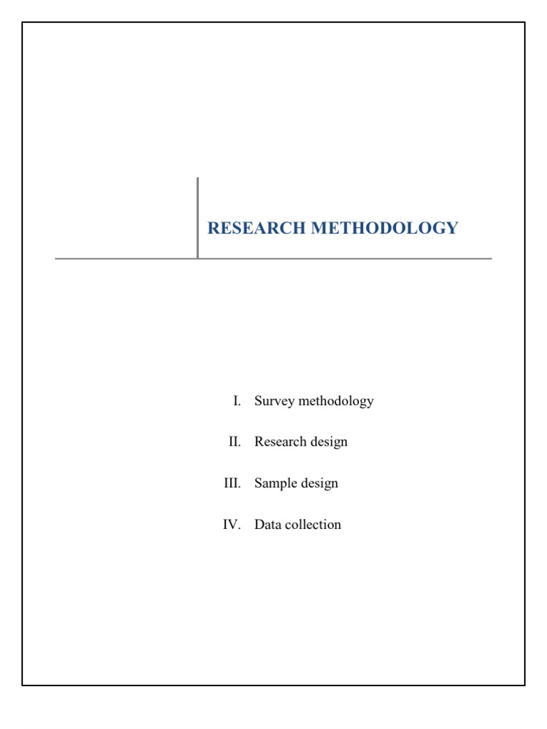 Reserch Methodology | PDF