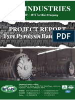 Project Report - Tyre Pyrolysis Plant