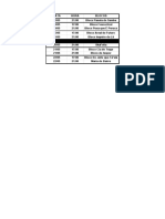 Calendário 2022 - Cronograma