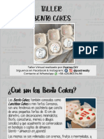 Postres Diy - Bento Cakes