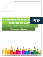 Atividades Matemática - 9º Ano