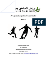 Program Kerja Ekstrakurikuler Futsal