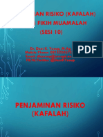 10. Penjaminan Risiko (Kafalah) Dalam Fikih Muamalah