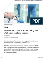 Nourrisson Se Voit Refuser Une Greffe Vitale