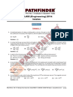 Pathfinder WBJEE 2014 Physics Solution