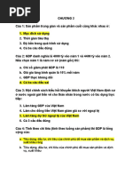 Chương 3 - Mô Hình Input-Output Leontief | PDF