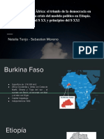 Burkina F - Etiopía