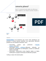 O Que É Isomeria Plana