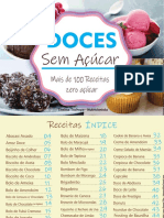 Doces Sem Açúcar - Mais de 100 Receitas