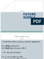 FUTURE TENSE FORMS