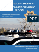 Use of Force and Vehicle Pursuit Statistical Analysis 2017-2021 FINAL