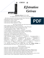 Efstratios Grivas: Chess