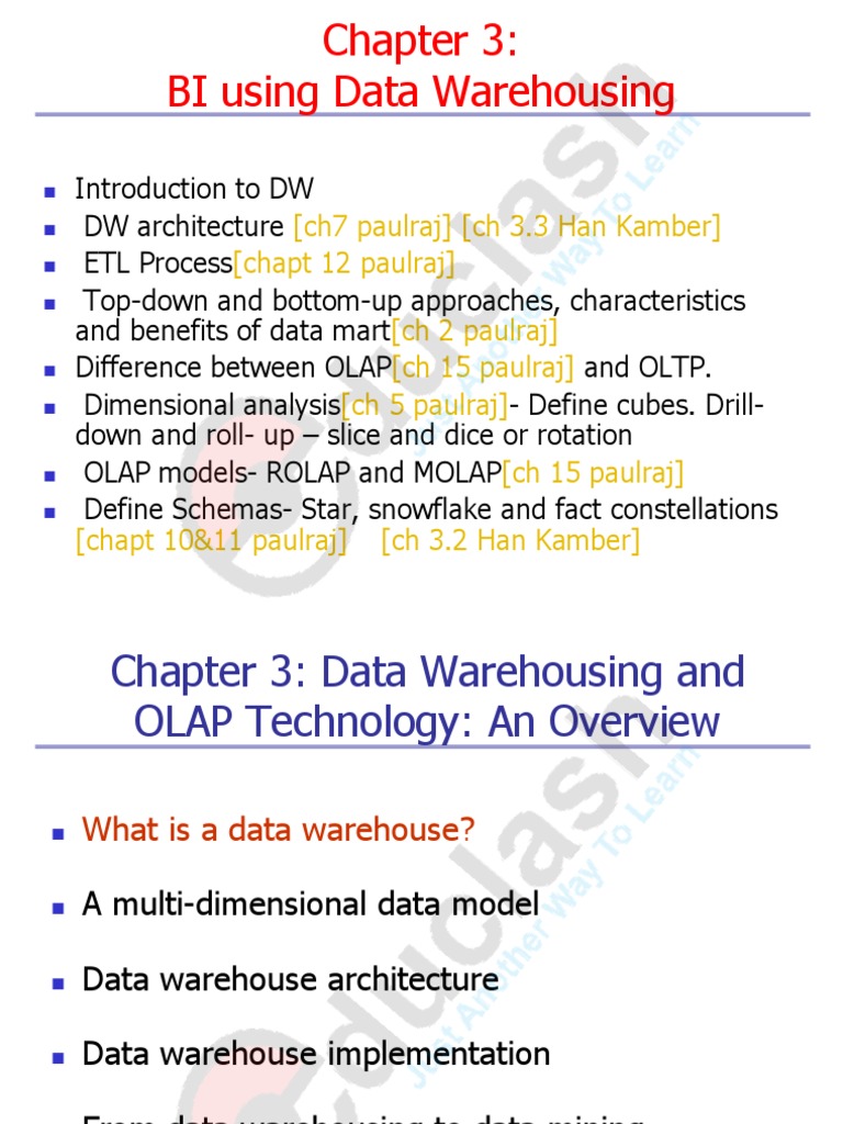 Data Warehousing and Business Intelligence: An Overview of Key Concepts ...