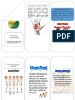 LEAFLET DEMAM THYPOID 