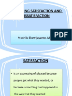 Expressing Satisfaction and Dissatisfaction: Mochlis Ekowijayanto, M.PD