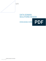 Data Domain Solutions Design: Downloadable Content