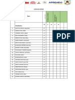 Lista de Cotejo 3° - 28-06