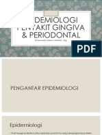 EPIDEMIOLOGI PENYAKIT Gingiva PERIODONTAL