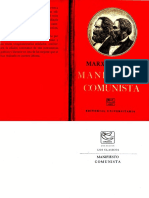 Marx - Manifiesto Comunista