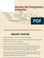 Pelayanan Dan Pengawasan Keimigrasian