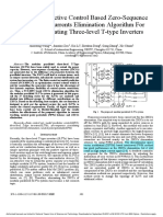 A Model Predictive Control Based Zero-Sequence Circulating Currents Elimination Algorithm For Parallel Operating Three-Level T-Type Inverters