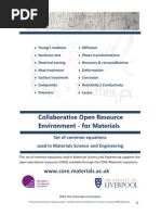 Download Equations in Materials Science by CORE Materials SN58017414 doc pdf