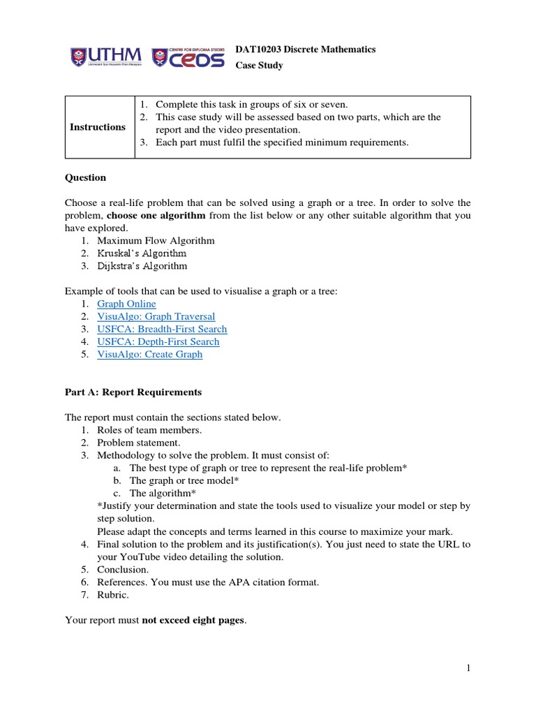 Casestudy | PDF | Algorithms | Theoretical Computer Science