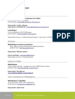 Coordonnées Médiathèques & Espaces Numériques 2019