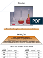 Soluções químicas: definições, concentrações e preparo