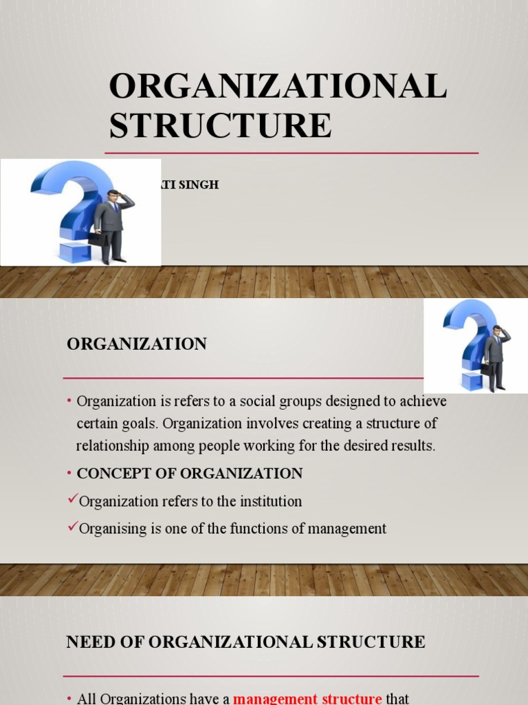 Structure of An Organization | PDF | Organizational Structure | Business