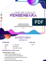 Penugasan Interview