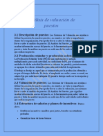 Análisis de Valuación de Puestos