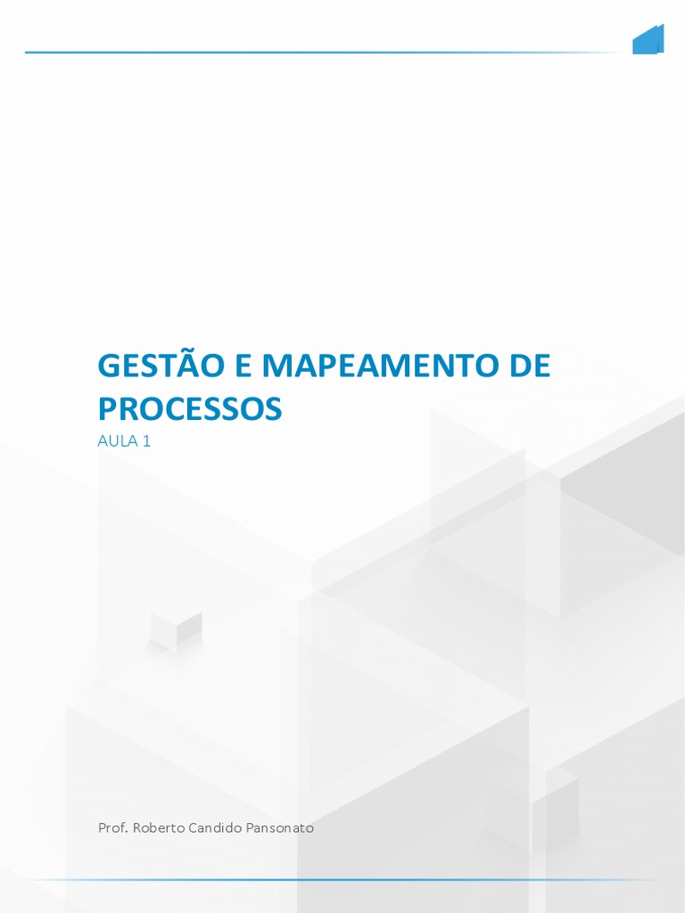 Gestão e Mapeamento de Processos | PDF | Business