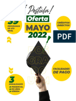 Oferta Mayo 2022 (Precio, Modalidad y Duración)