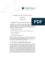PolyChord Technical - Notes Core - Tool