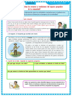 ¿Cómo Las Familias Aprovechan Los Recursos y Condiciones Del Espacio Geográfico de La Comunidad?