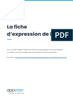 Fiche Expression de Besoin 2