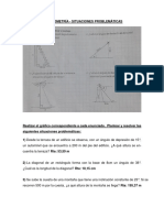 Situaciones Problemáticas Trigonometría - 5to 2da - Técnica