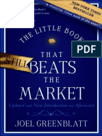 The Little Book That Still Beats The Market (Little Books. Big Profits) (Joel Greenblatt)