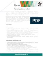 Acreditación en Salud: Normas, Procesos y Herramientas