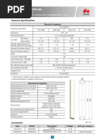 Huawei Adu4518r6v06 | PDF | Decibel | Antenna (Radio)