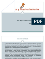 Plan Operativo Limpieza - Inversiones Fortunia S.A.