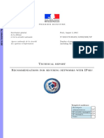 Recommendations For Securing Networks With IPSec
