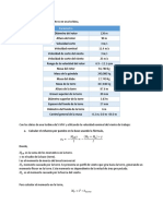 Cálculos de Cargas en Turbina Eólica