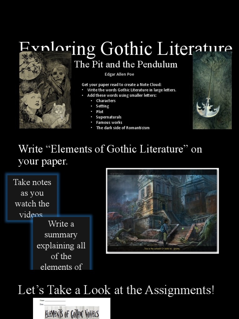 .1 7 and 8 16 The Pit and The Pendulum PDF Gothic Fiction Horror