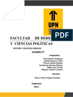 Facultad de Derecho Y Ciencias Políticas: Gestión Y Politicas Públicas