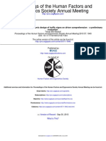 Ergonomics Society Annual Meeting Proceedings of The Human Factors and